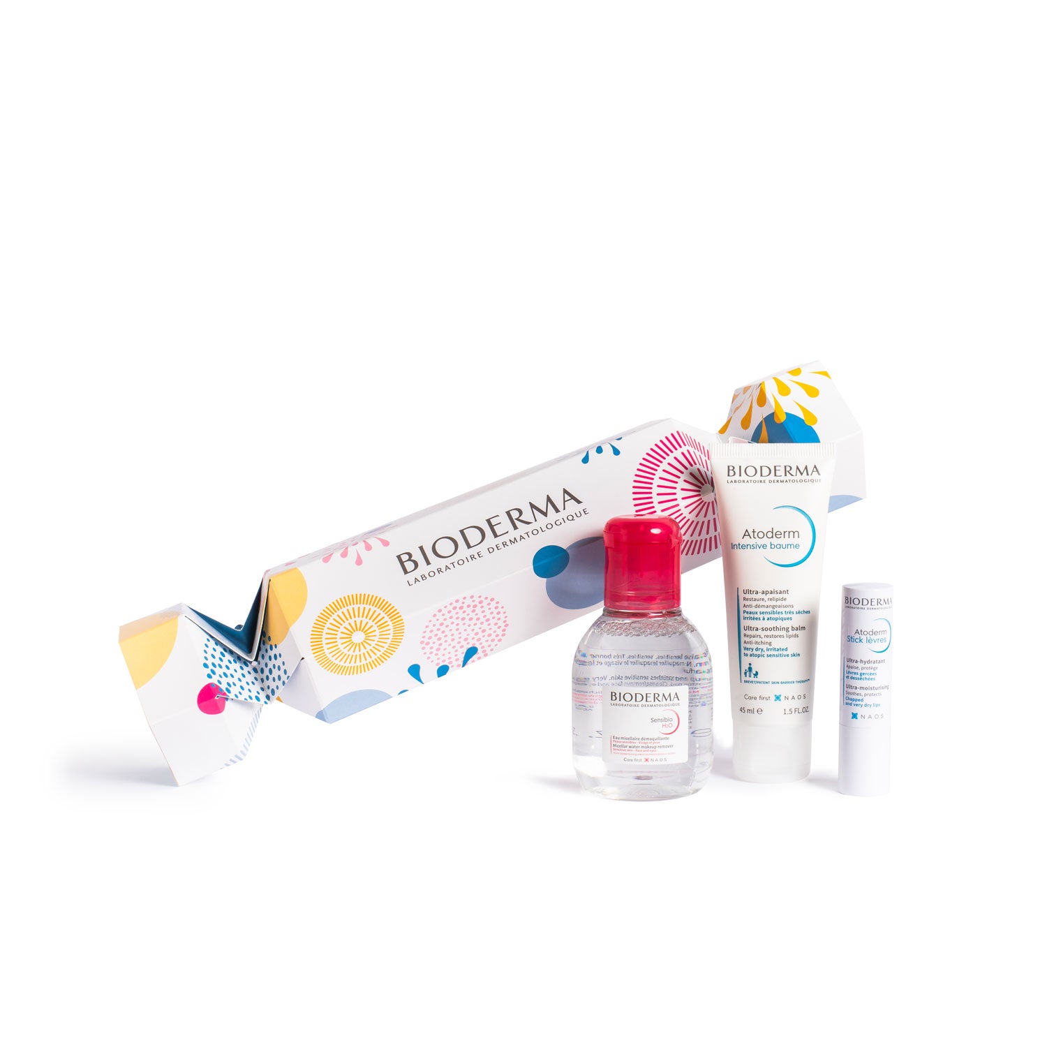 Bioderma Christmas Cracker - Micellar Water, Intensive Balm & Lip balm