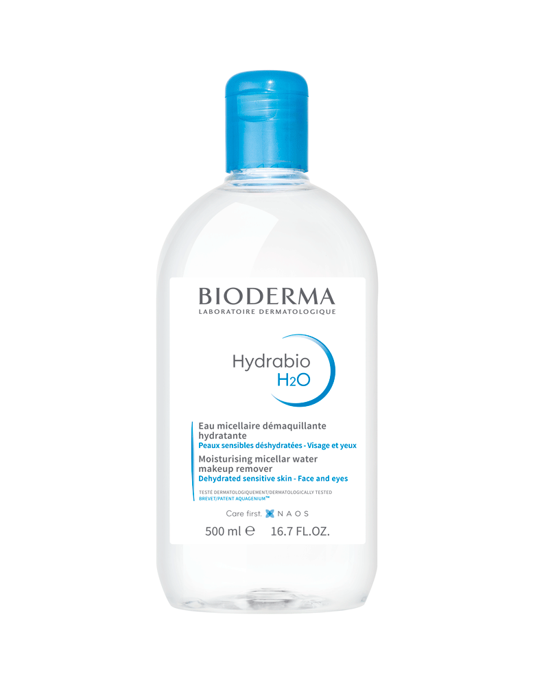 Bioderma Hydrabio H2O Micellar Water Cleanser for dry skin 500ML