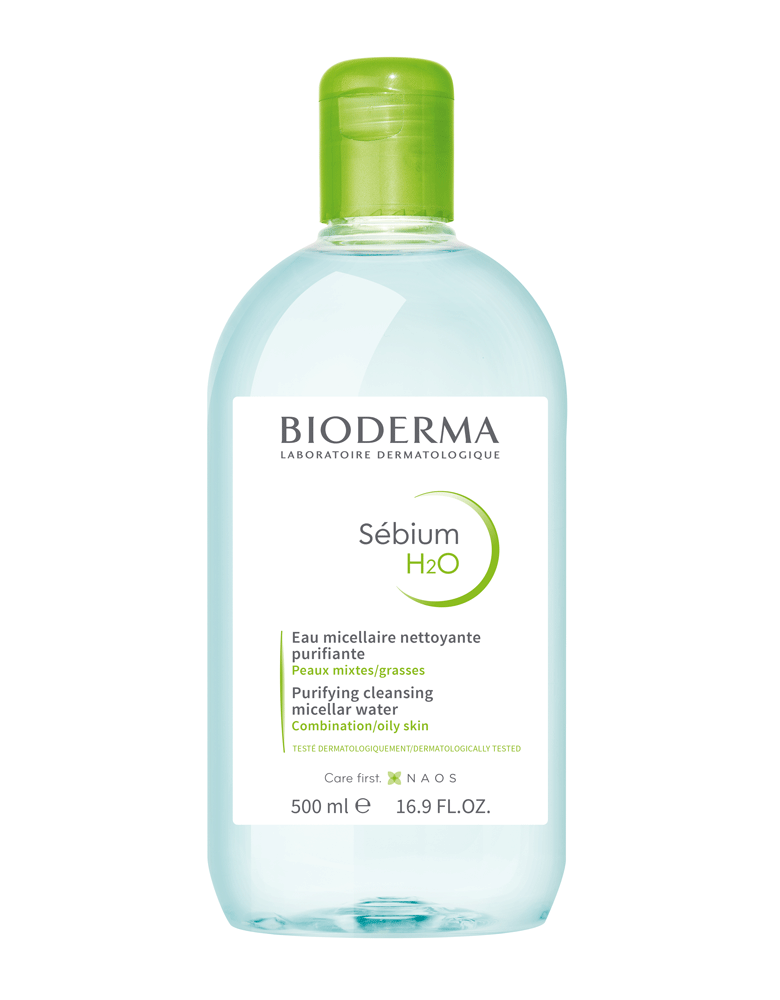 Bioderma Sebium H2O Micellar Water for Oily Skin Prone to Acne 500ML