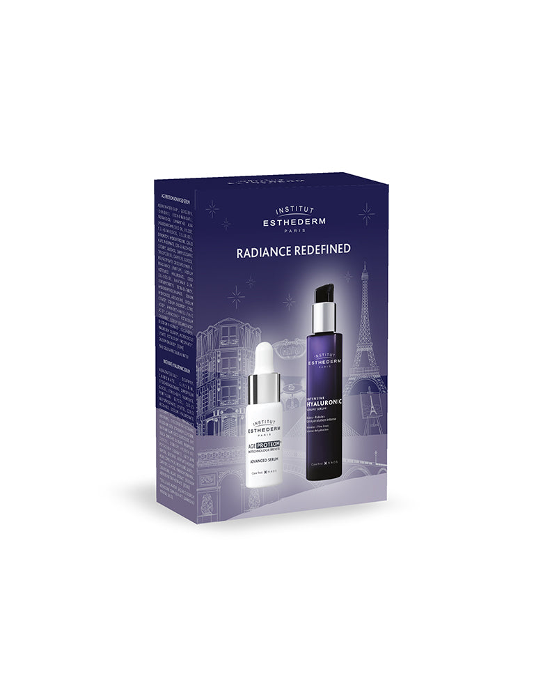 Institut Esthederm Age Proteom™ Advanced Serum, Intensive Hyaluronic Acid Face Serum RADIANCE REDEFINED ROUTINE