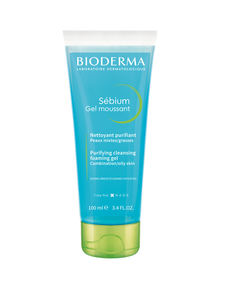 Bioderma Sebium Foaming Gel Face Wash for Oily Skin Prone to Acne 100ml