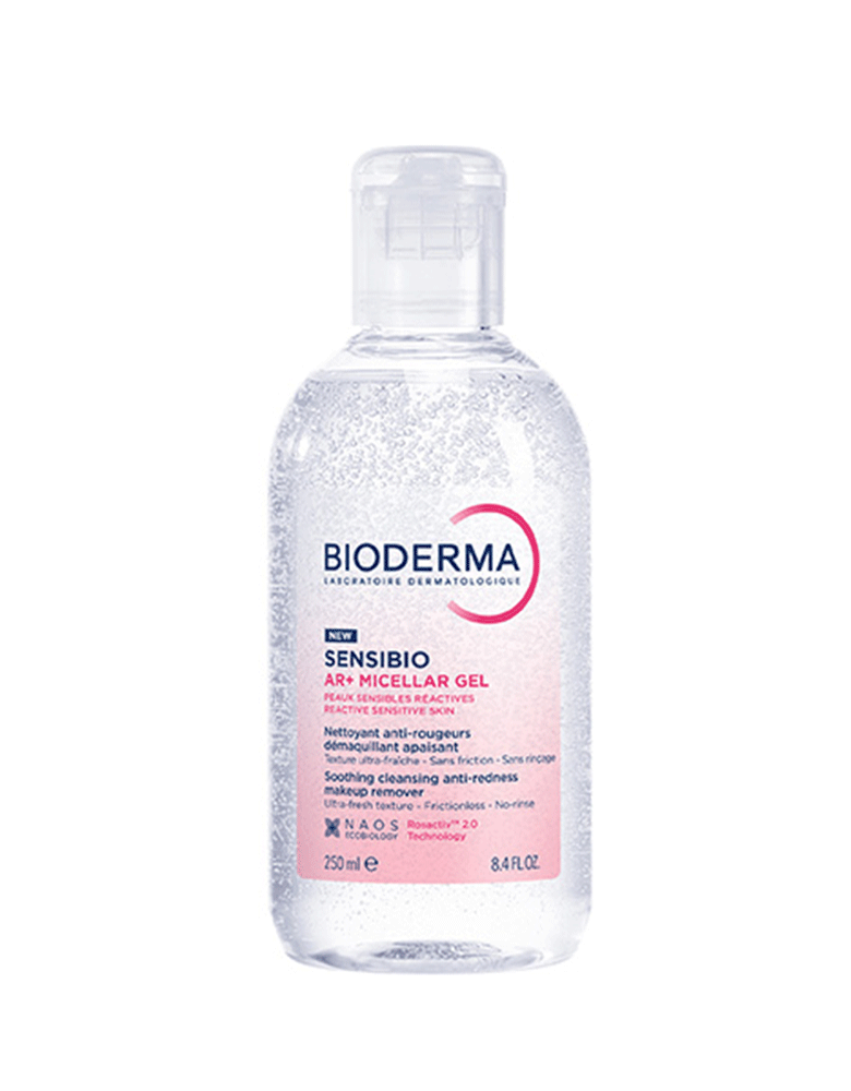 Bioderma Sensibio Micellar Gel Soothing cleansing anti-redness makeup remover 250ML