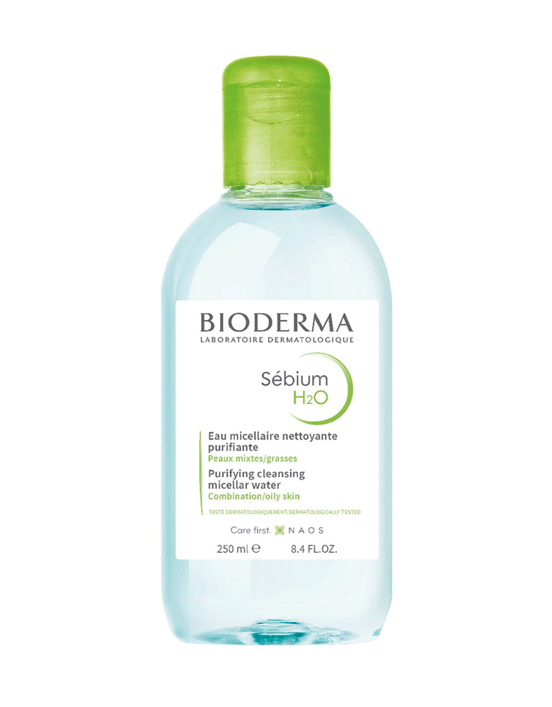 Bioderma Sebium H2O Micellar Water for Oily Skin Prone to Acne 250ML